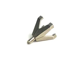 14K White Gold Light Weight Half Round Shanks Sku#SO38P-4.5