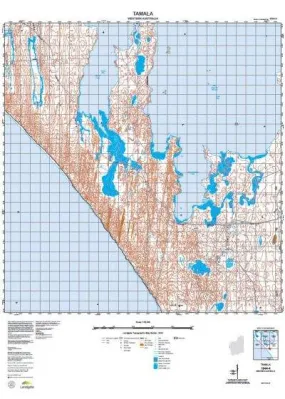 1644-4 Tamala Topographic Map by Landgate (2015)