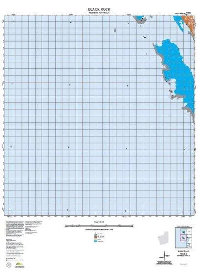 1652-3 Black Rock Topographic Map by Landgate (2015)