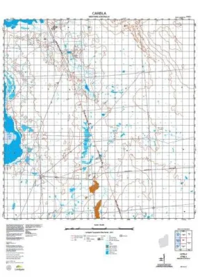 1745-1 Carbla Topographic Map by Landgate (2015)