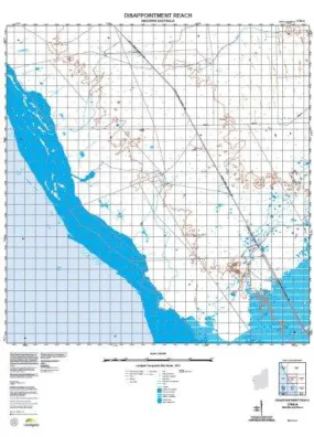 1746-4 Disappointment Reach Topographic Map by Landgate (2015)