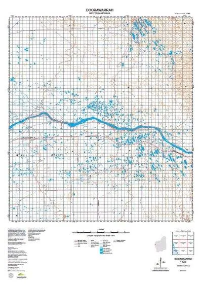 1748 Doorawarrah Topographic Map by Landgate (2015)