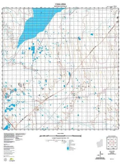 1750-4 Chalubia Topographic Map by Landgate (2015)
