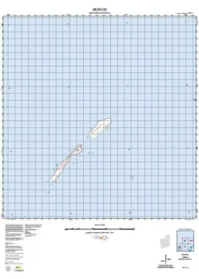 1754-1 Muiron Topographic Map by Landgate (2015)