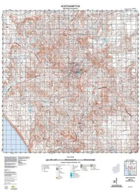 1841-3 Northampton Topographic Map by Landgate (2015)
