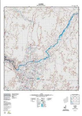 1842 Ajana Topographic Map by Landgate (2015)