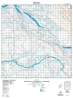 1850-3 Brackell Topographic Map by Landgate (2015)