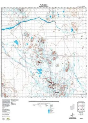1851-2 Pleiades Topographic Map by Landgate (2015)