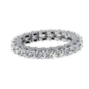 18k White Gold Diamond Eternity Band 2.75cts