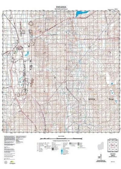 1938-2 Eneabba Topographic Map by Landgate (2015)