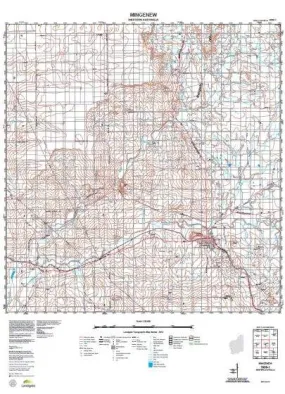 1939-1 Mingenew Topographic Map by Landgate (2015)