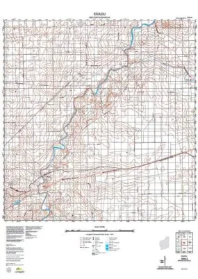1940-4 Eradu Topographic Map by Landgate (2015)