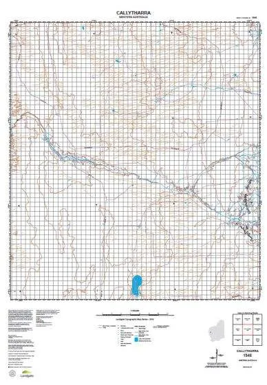 1946 Callytharra Topographic Map by Landgate (2015)