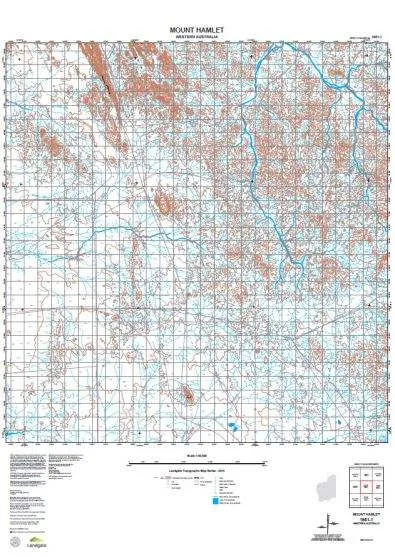 1951-1 Mount Hamlet Topographic Map by Landgate (2015)