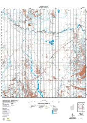 1952-1 Jubricoo Topographic Map by Landgate (2015)