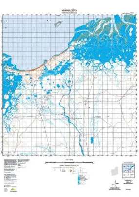 1954-1 Yammadery Topographic Map by Landgate (2015)