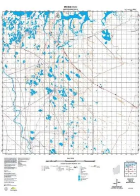 1954-3 Minderoo Topographic Map by Landgate (2015)