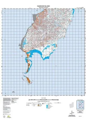 1956-2 Barrow Island Topographic Map by Landgate (2015)