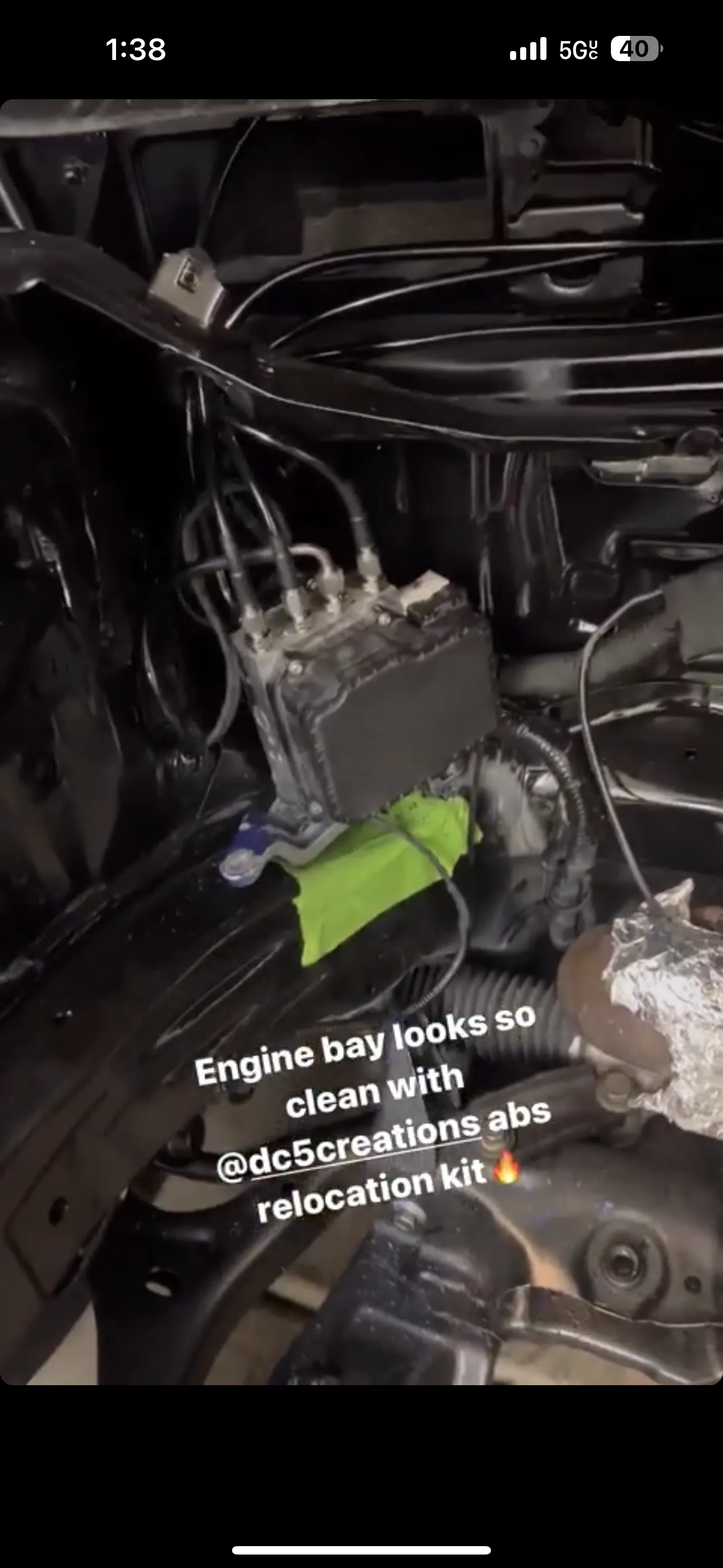 2006-2015 Honda Civic Abs Relocation Kit