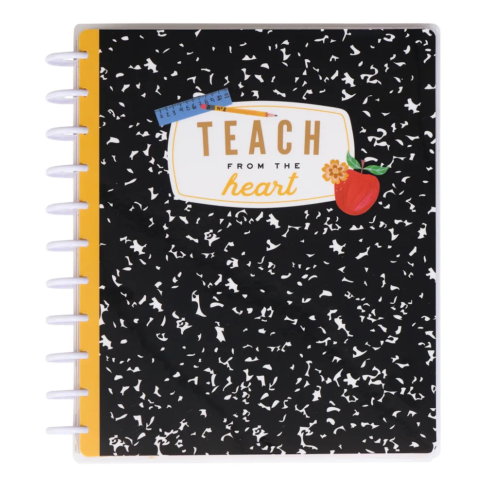 2024 Books & Blooms Teacher Happy Planner Box Kit - Big Teacher Layout  - 12 Months