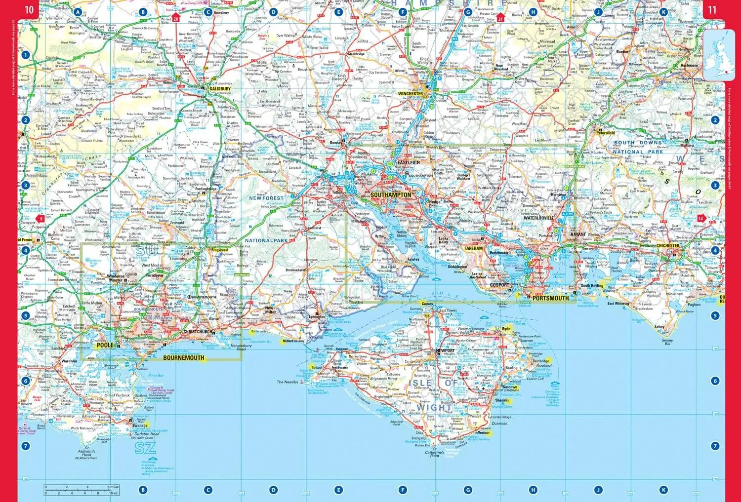 2025 Collins Big Road Atlas Britain and Northern Ireland (Spiralbound)