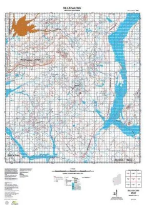 2043 Billabalong Topographic Map by Landgate (2015)