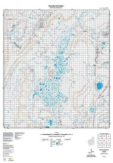 2045 Booka Booka Topographic Map by Landgate (2015)