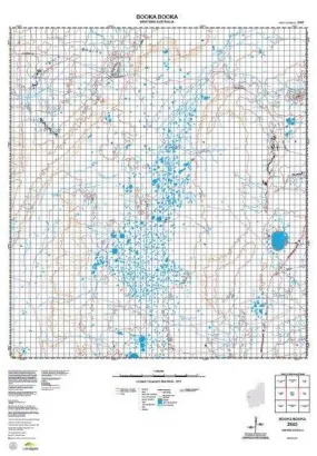 2045 Booka Booka Topographic Map by Landgate (2015)