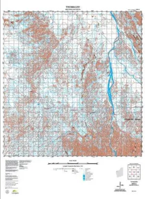 2052-3 Thowagee Topographic Map by Landgate (2015)