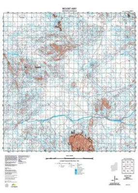 2053-1 Mount Amy Topographic Map by Landgate (2015)
