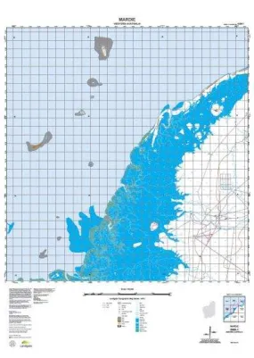 2055-1 Mardie Topographic Map by Landgate (2015)