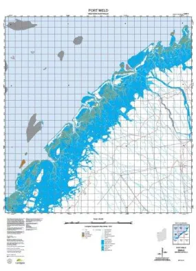 2055-3 Port Weld Topographic Map by Landgate (2015)