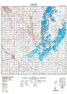 2139-2 Perenjori Topographic Map by Landgate (2015)