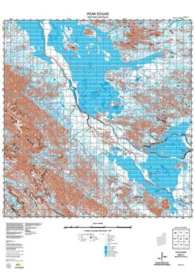 2151-1 Peak Edgar Topographic Map by Landgate (2015)