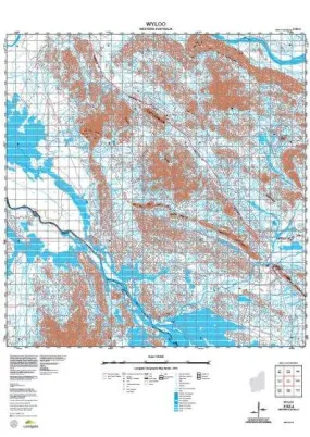 2152-4 Wyloo Topographic Map by Landgate (2015)