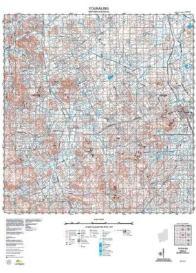 2233-2 Youraling Topographic Map by Landgate (2015)