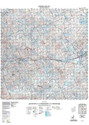 2234-1 Grass Valley Topographic Map by Landgate (2015)