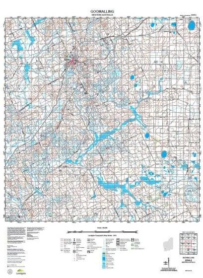 2235-2 Goomalling Topographic Map by Landgate (2015)