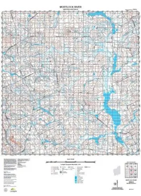 2235-4 Mortlock River Topographic Map by Landgate (2015)