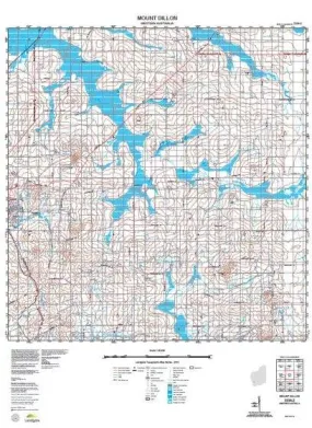 2236-2 Mount Dillon Topographic Map by Landgate (2015)