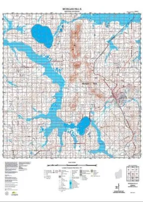 2236-3 Wongan Hills Topographic Map by Landgate (2015)