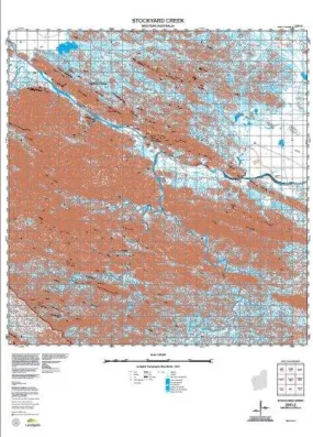 2251-2 Stockyard Creek Topographic Map by Landgate (2015)