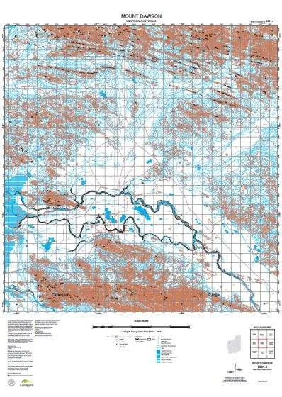 2251-4 Mount Dawson Topographic Map by Landgate (2015)