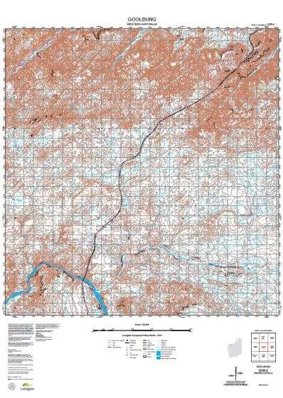 2255-2 Goolbung Topographic Map by Landgate (2015)