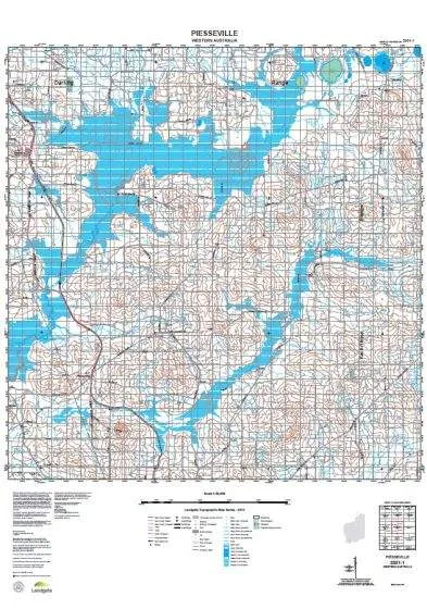 2331-1 Piesseville Topographic Map by Landgate (2015)