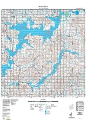 2331-1 Piesseville Topographic Map by Landgate (2015)