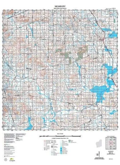 2331-4 Highbury Topographic Map by Landgate (2015)