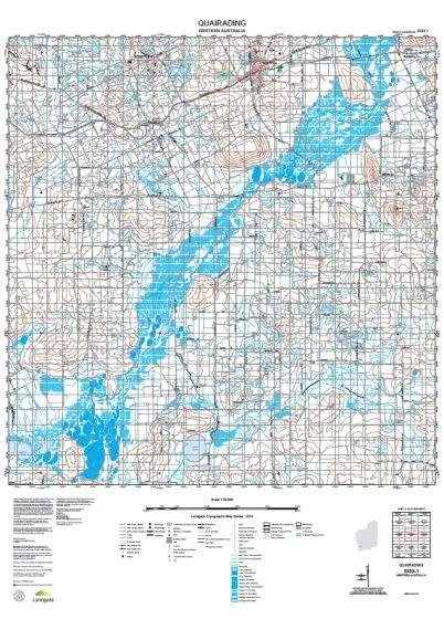 2333-1 Quairading Topographic Map by Landgate (2015)