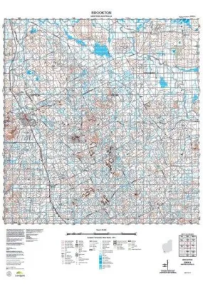 2333-3 Brooton Topographic Map by Landgate (2015)