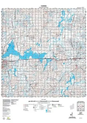 2334-1 Tammin Topographic Map by Landgate (2015)